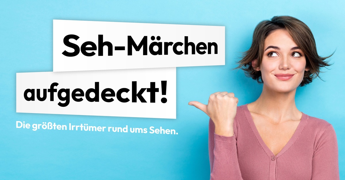 Seh-Märchen aufgedeckt! Die größten Irrtümer rund ums Sehen