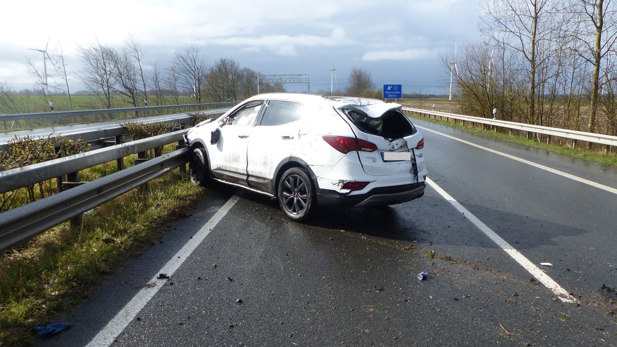 POL-CUX: Diebstahl einer hochwertigen Wasseraufbereitungsanlage ++++ Diebstahl von zwei Zigarettenautomaten ++++ Unfall auf der BAB nach plötzlichem Wintereinbruch (Lichtbild in der Anlage)