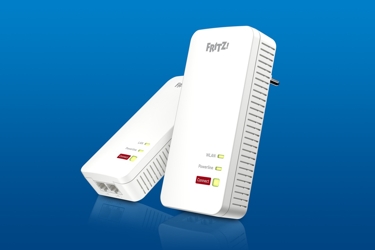 Marktstart von FRITZ!Powerline 1240 AX WLAN Set