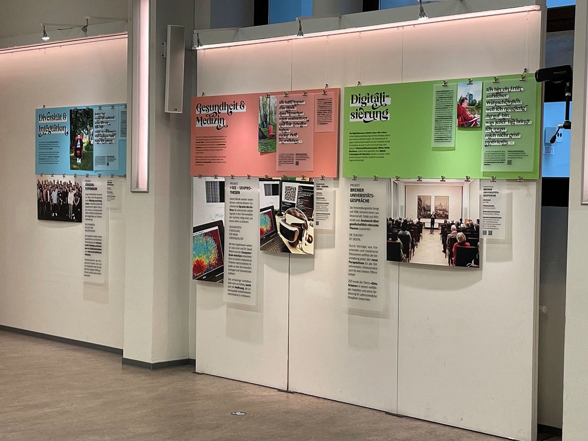 „MACHT SINN!“ Ausstellung zu Wissenschaftsstiftungen an der Universität Bremen