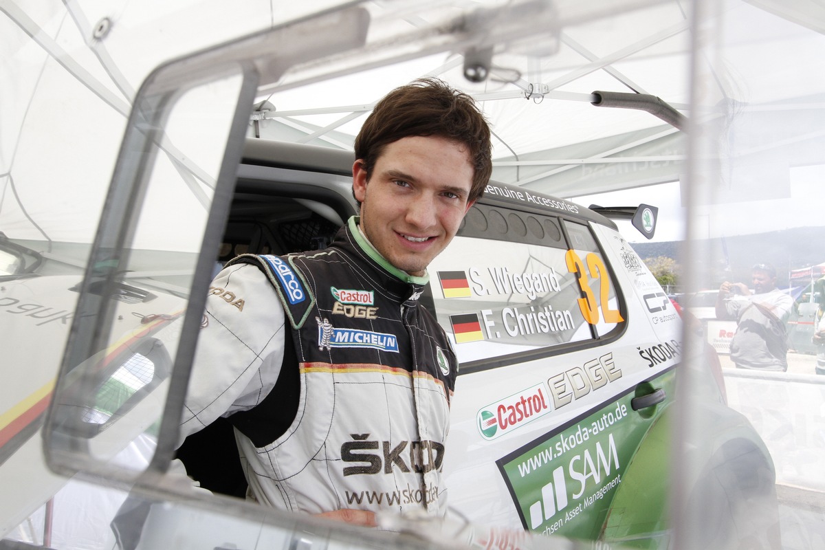 SKODA AUTO Deutschland-Pilot Sepp Wiegand startet bei der Rallye Wartburg (BILD)