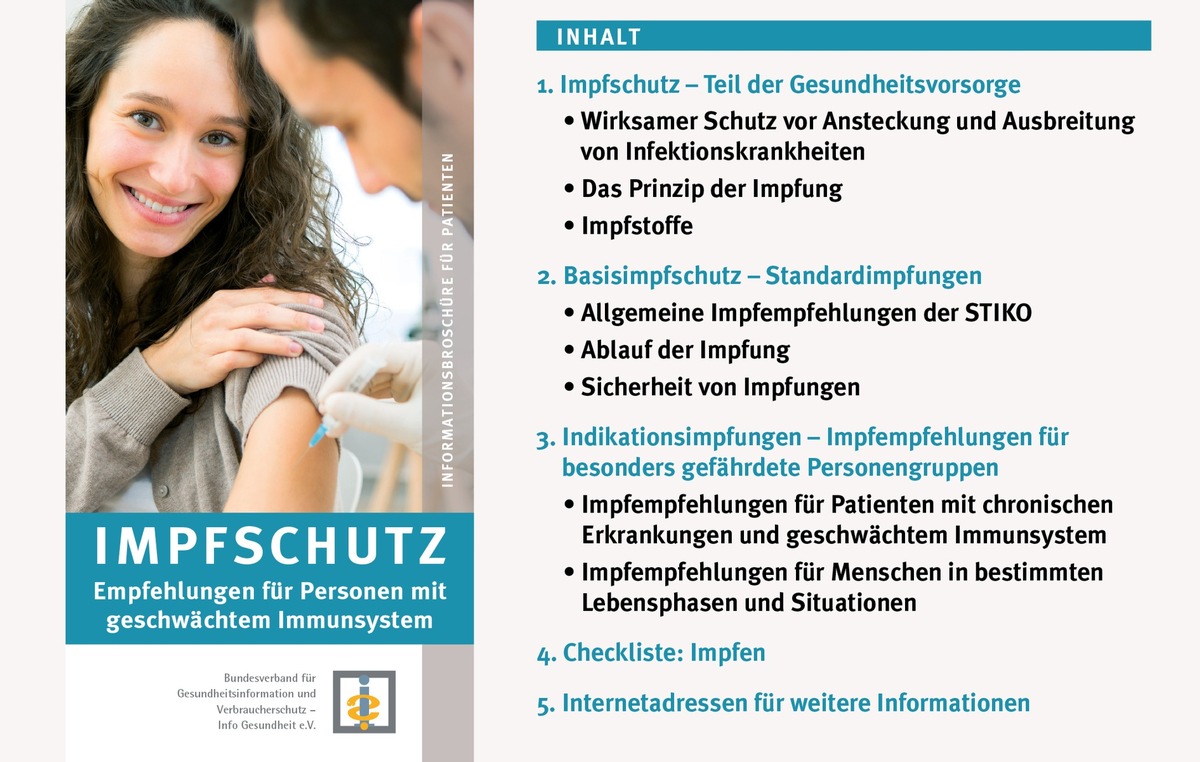 Pressemitteilung: Grippe, Gürtelrose, Lungenentzündung:  Wer braucht zusätzlichen Impfschutz?