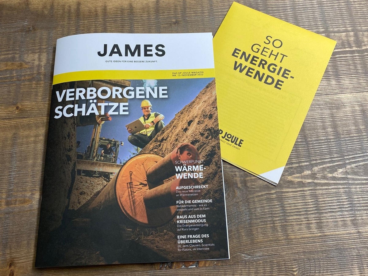 Wärmewende - Wie heizen wir ohne Gas und Kohle? Jetzt im JAMES