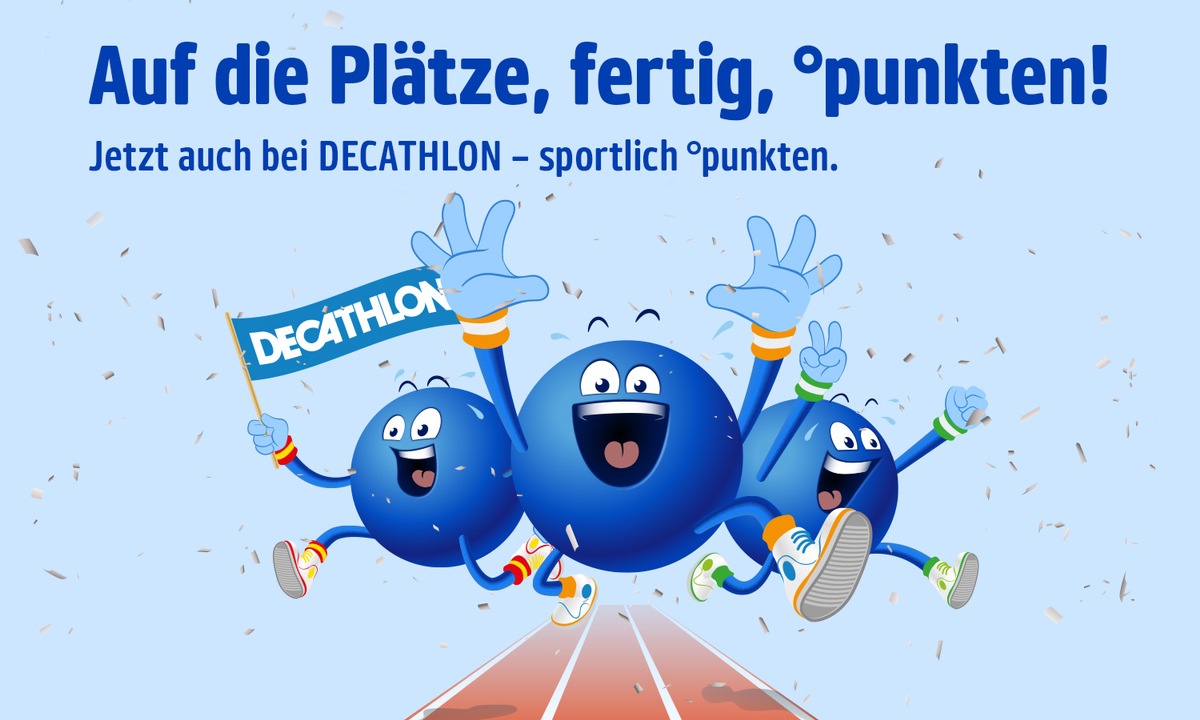 Auf die Plätze, fertig, punkten: Bald gibt&#039;s auch bei DECATHLON PAYBACK Punkte!