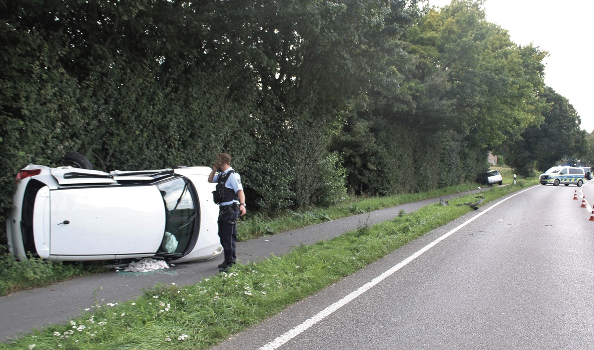 POL-KLE: Kleve - Nachtrag zur Meldung vom 30.08.2023, 10:46 Uhr: Verkehrsunfallflucht mit schwerem Personenschaden nach Straßenverkehrsgefährdung - Polizei ermittelt 55-jährigen Verursacher