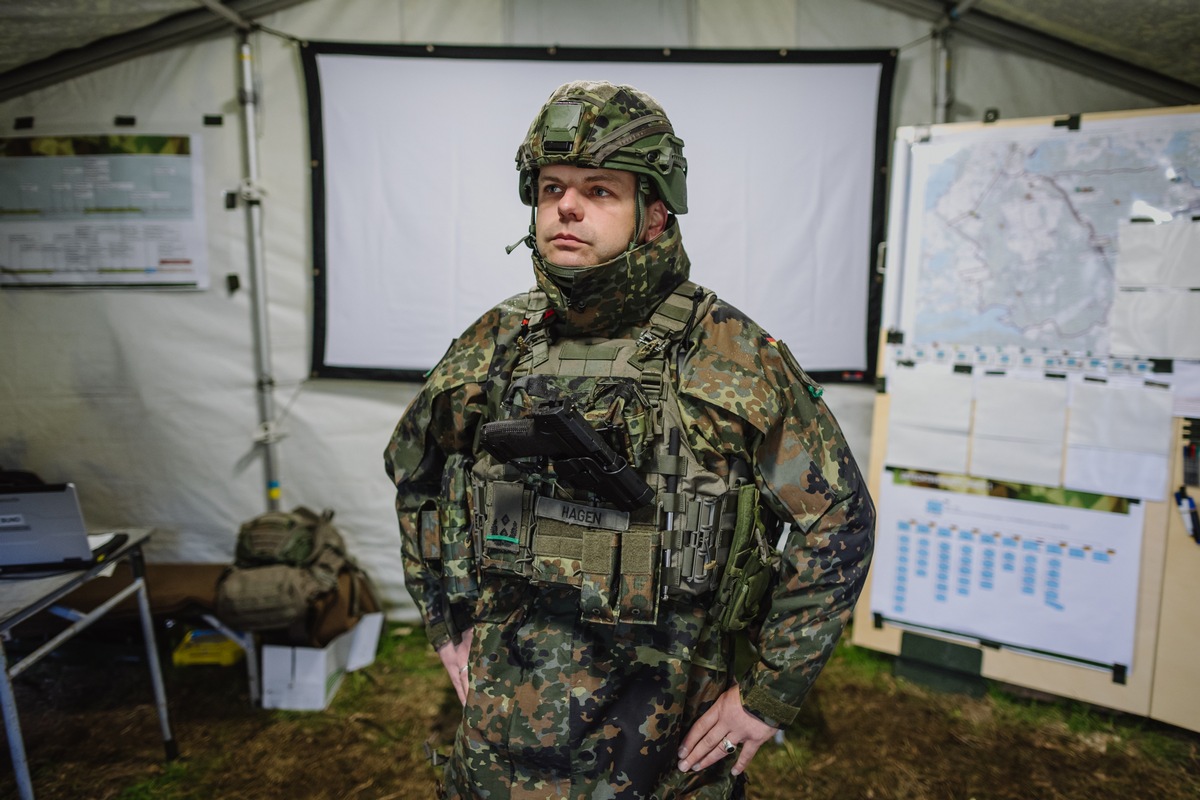 Quadriga 2024: Gefechtsschießen der Schwarzenborner Jäger mit US Cavalry Regiment bei der Übung Saber Strike