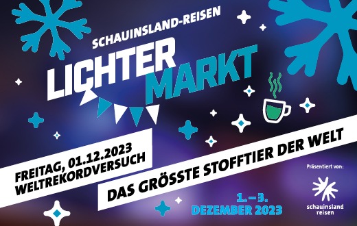 Lichtermarkt 2023: Ein tierisch großer Weltrekordversuch