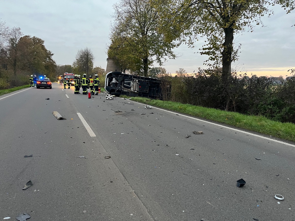 POL-WES: Hamminkeln - Unfall mit einer Leichtverletzten