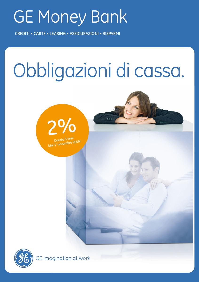 GE Money Bank: Il lancio delle obbligazioni di cassa all&#039;interessante tasso d&#039;interesse del 2% su una durata di 3 anni segnalano una ripresa delle attività sul mercato dei prodotti di risparmio