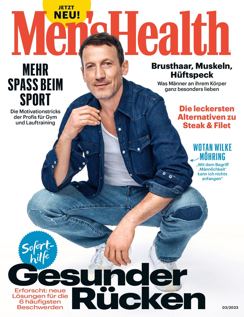 Wotan Wilke Möhring bei Men&#039;s Health: &quot;Mit dem Begriff Männlichkeit kann ich nichts anfangen.&quot;