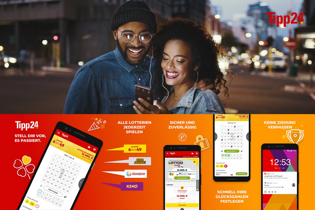 Auch Tipp24-App ab sofort im Google Play Store verfügbar