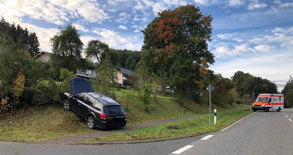 POL-PDWIL: Verkehrsunfall unter Alkoholeinfluss