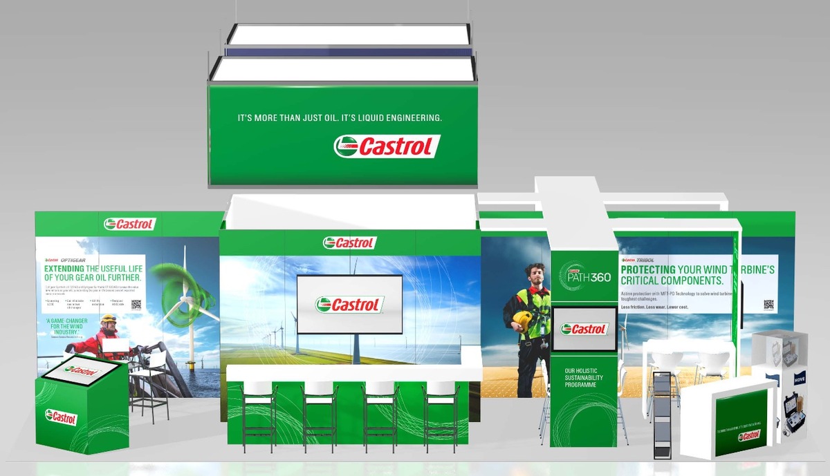 ***Castrol ist mit neuem Windprodukt auf der internationalen Fachmesse WindEnergy in Hamburg vom 27.-30.09.2022 vor Ort***