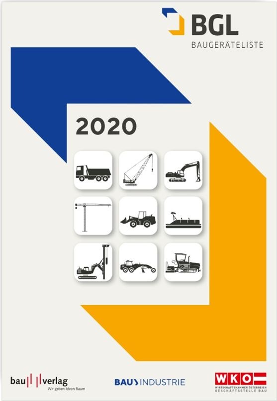 Neue Baugeräteliste BGL 2020 erschienen