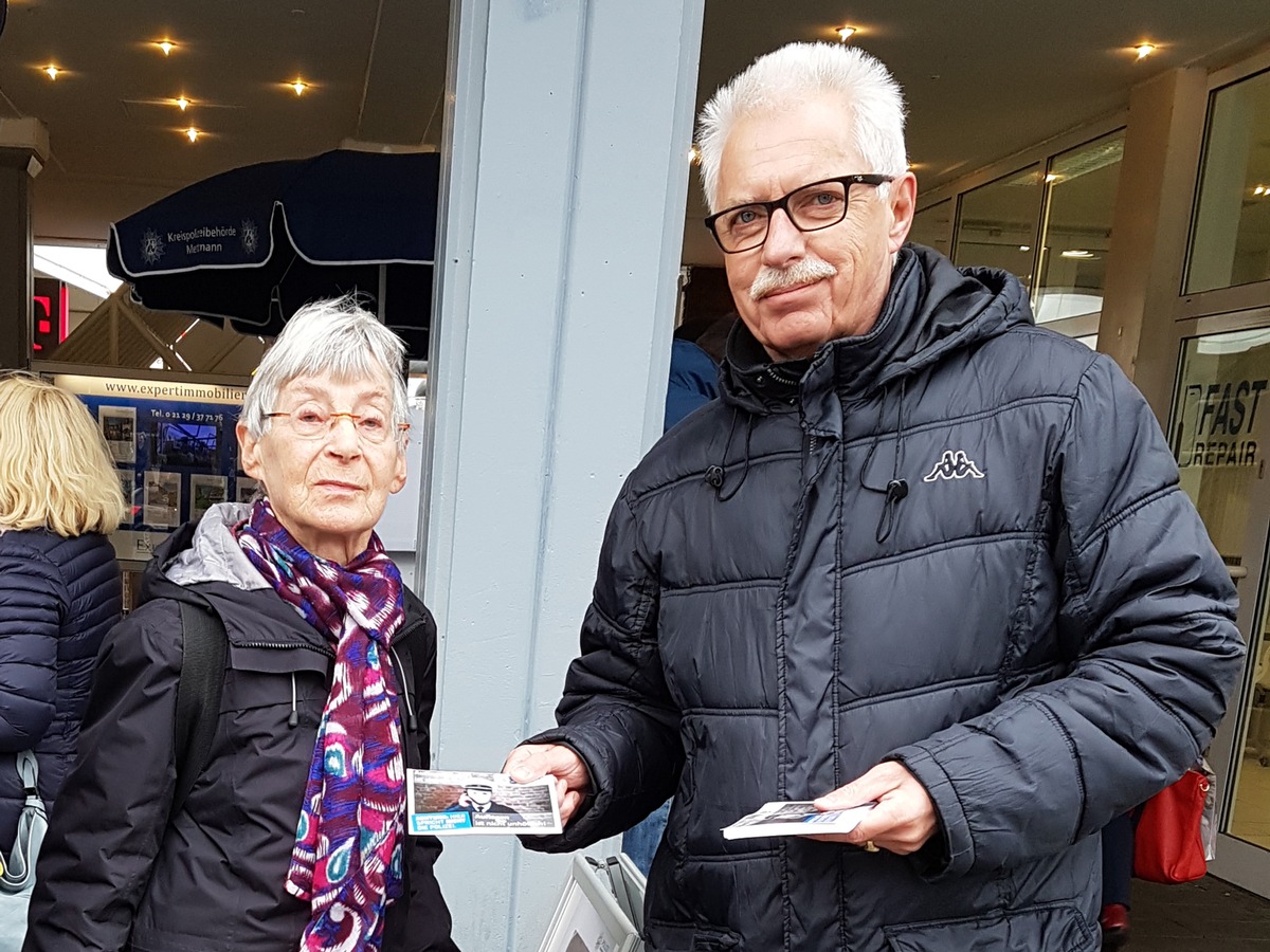 POL-ME: Einladung für Medienvertreter zum Auftakt der Aktionswoche gegen &quot;falsche Polizeibeamte&quot; in Ratingen / Interview mit dem Landrat Thomas Hendele: &quot;Auflegen ist nicht unhöflich!&quot; - Ratingen - 1903161