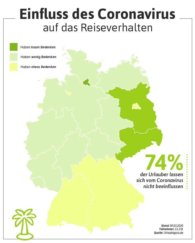 Reisende von Coronavirus genervt