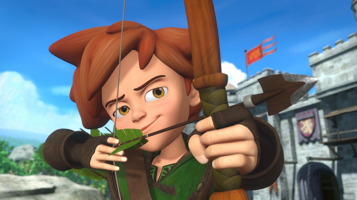 &quot;Robin Hood - Schlitzohr von Sherwood&quot; / Neue Animationsserie im ZDF-Kinderprogramm (FOTO)