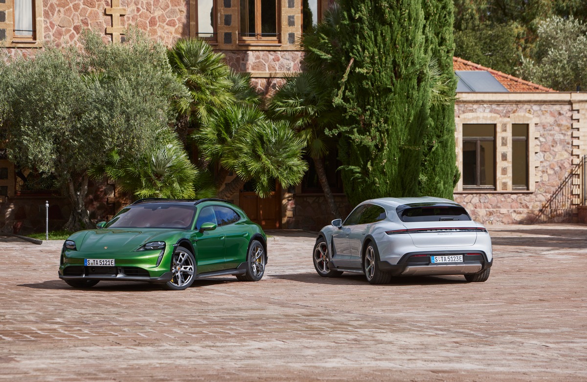 Première mondiale du Porsche Taycan Cross Turismo : la plus polyvalente des voitures électriques