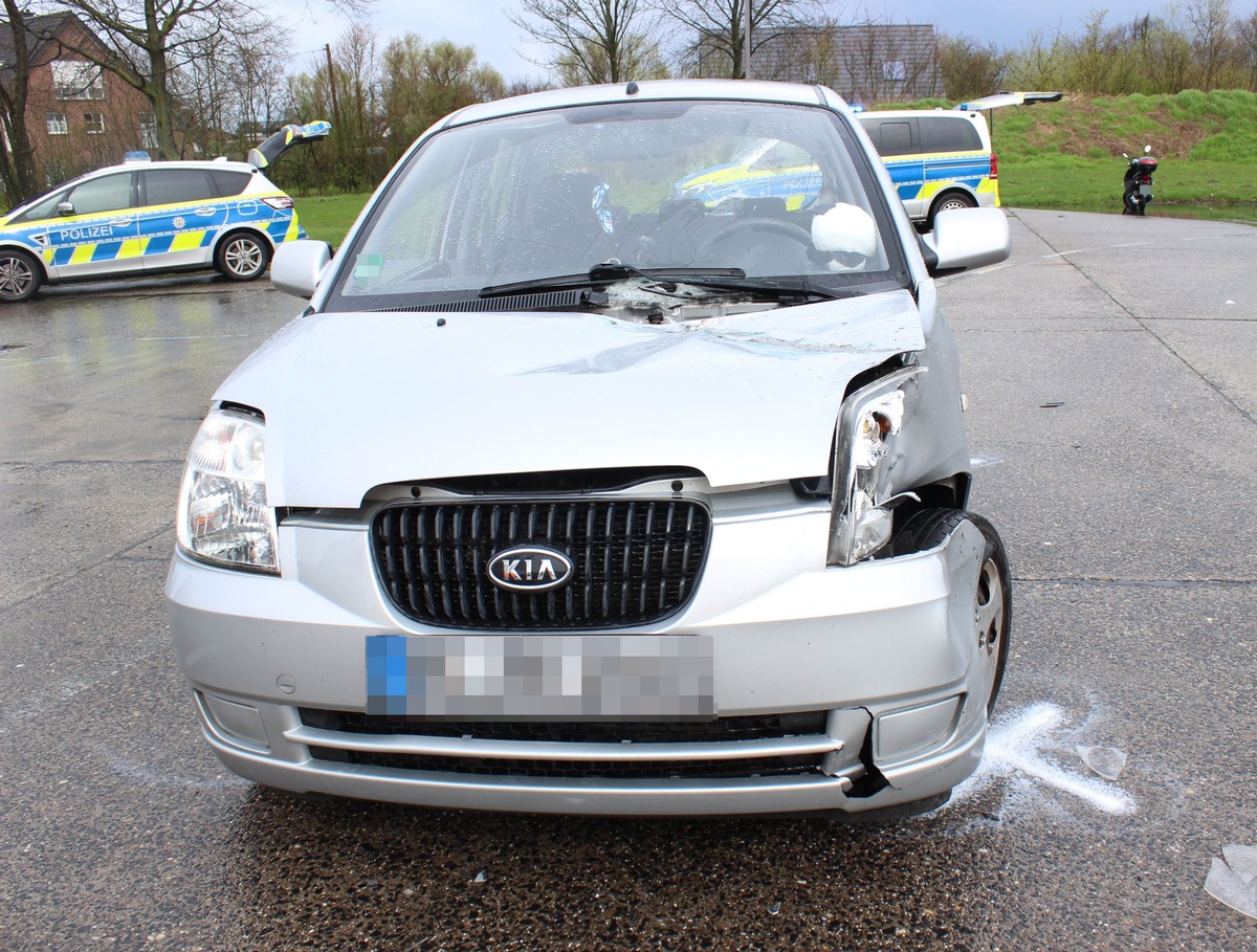 POL-COE: Dülmen, Heinrich-Leggewie-Straße/ Autos kollidieren