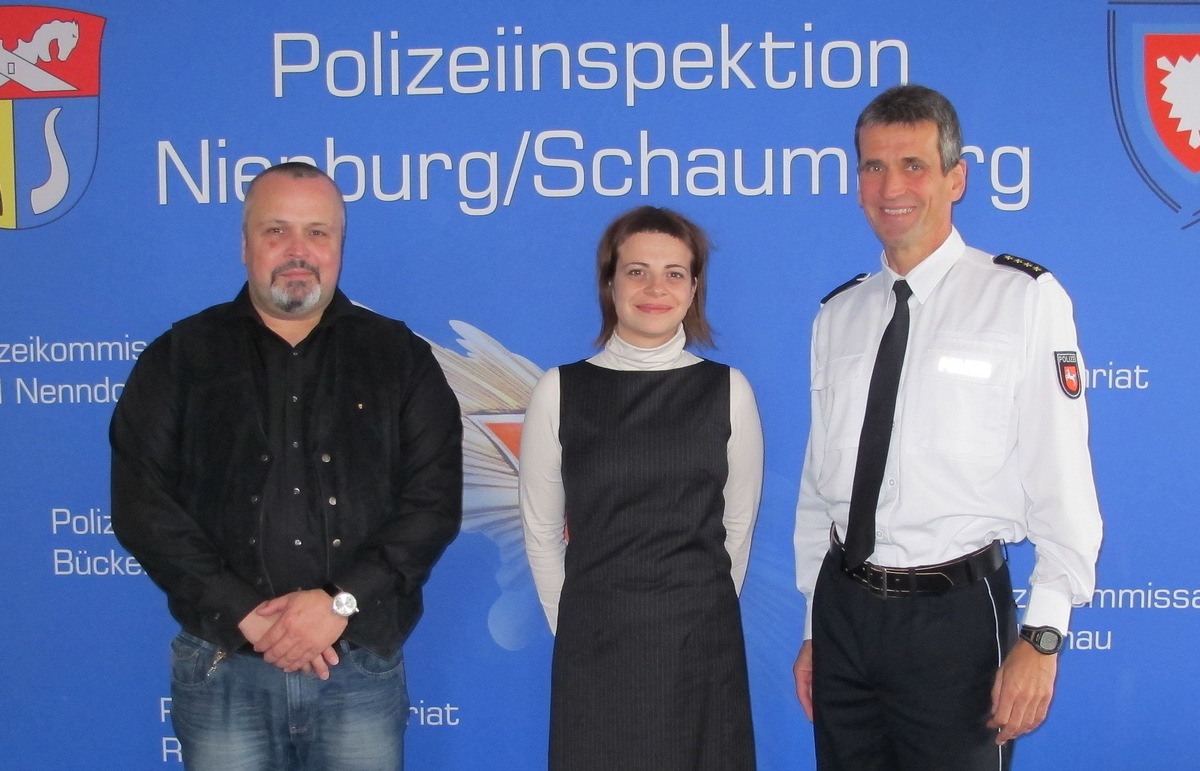 POL-NI: Nienburger Polizei hatte Besuch einer serbischen Kollegin  -Bilder im Download-