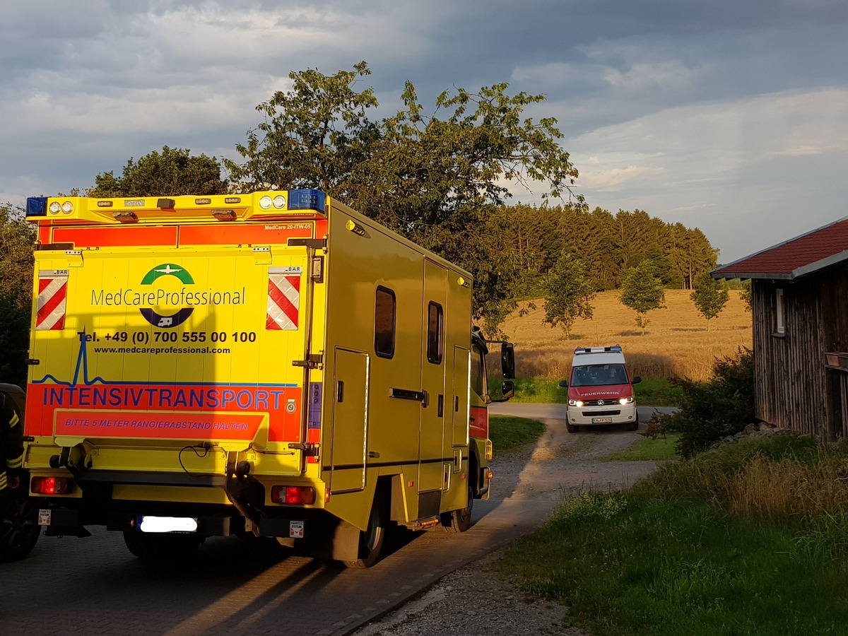 FW-EN: Tragehilfe durch Löschgruppe Delle