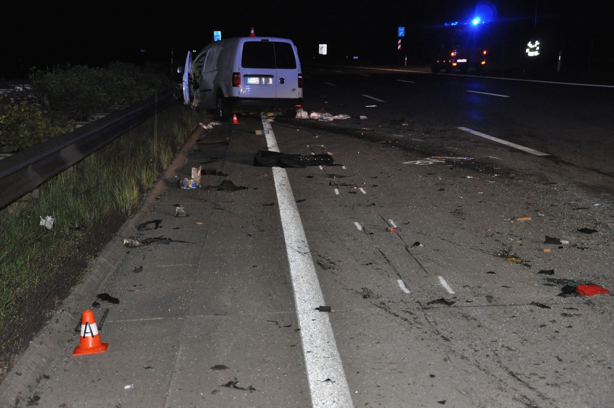 POL-HK: Egestorf/Evendorf / A 7: Schwerer Verkehrsunfall auf der A 7