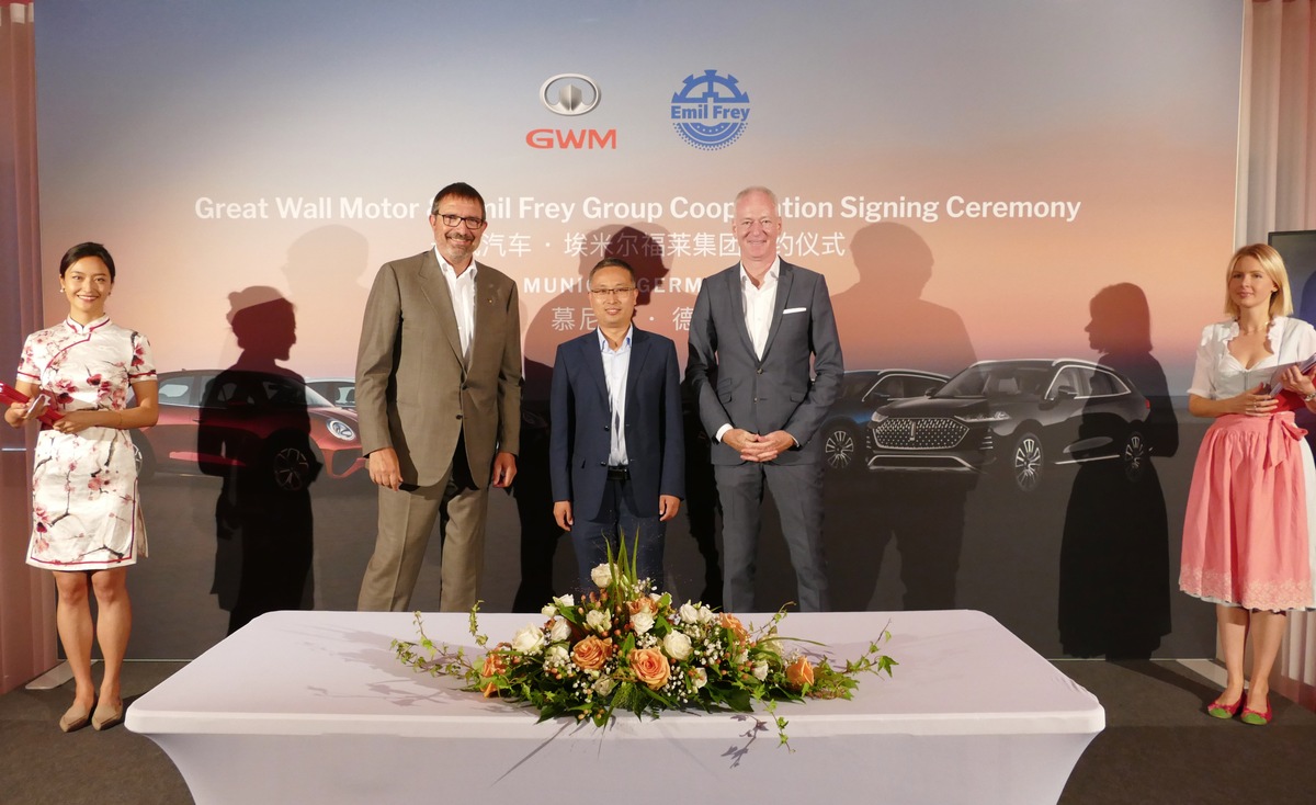 Great Wall Motor und die Emil Frey Gruppe schließen strategische Partnerschaft