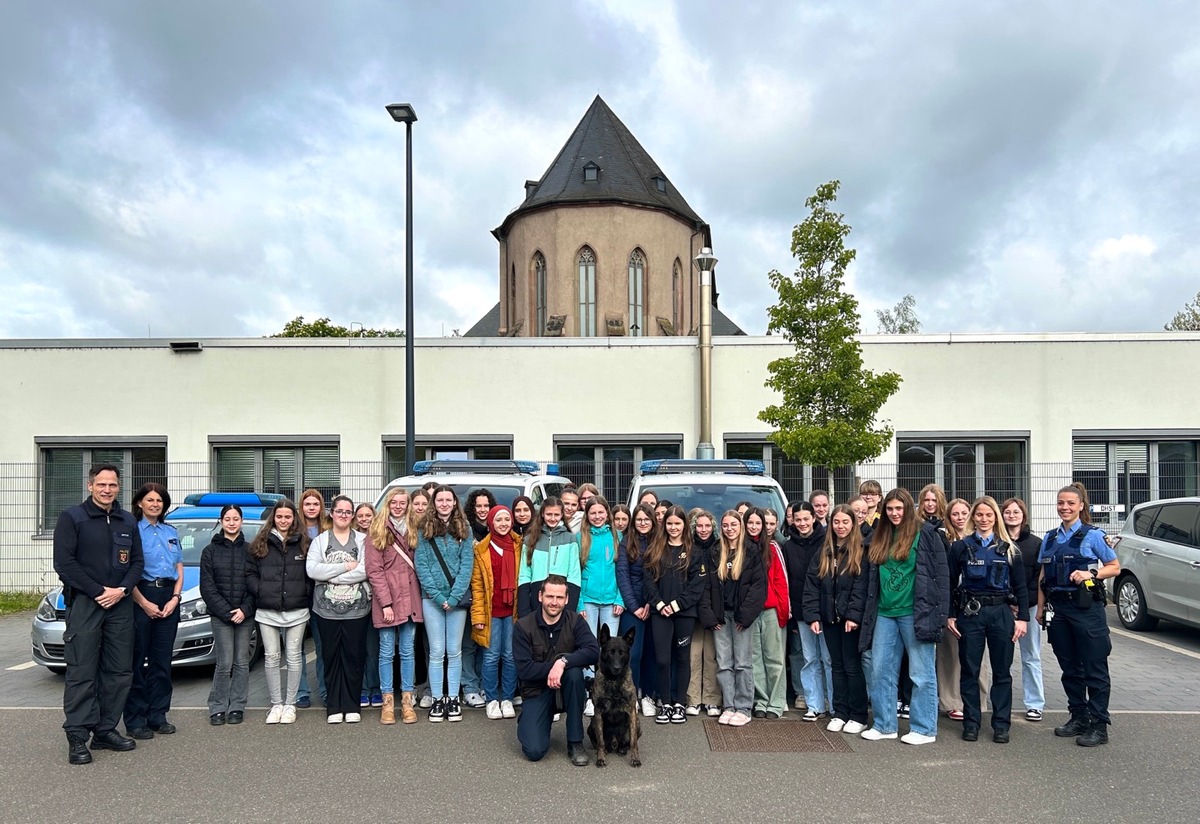 POL-PDTR: Girls Day 2024 Ein spannender Tag bei der Polizeiinspektion und Kriminalinspektion Trier