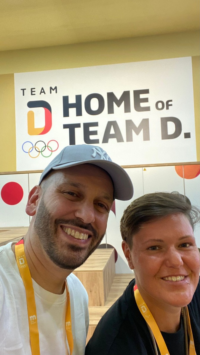 bigFM DJ’s Boulevard Bou und DJ’ane T-Licious eröffnen heute Abend das Deutsche Haus während der Olympischen Spiele 2024 in Paris