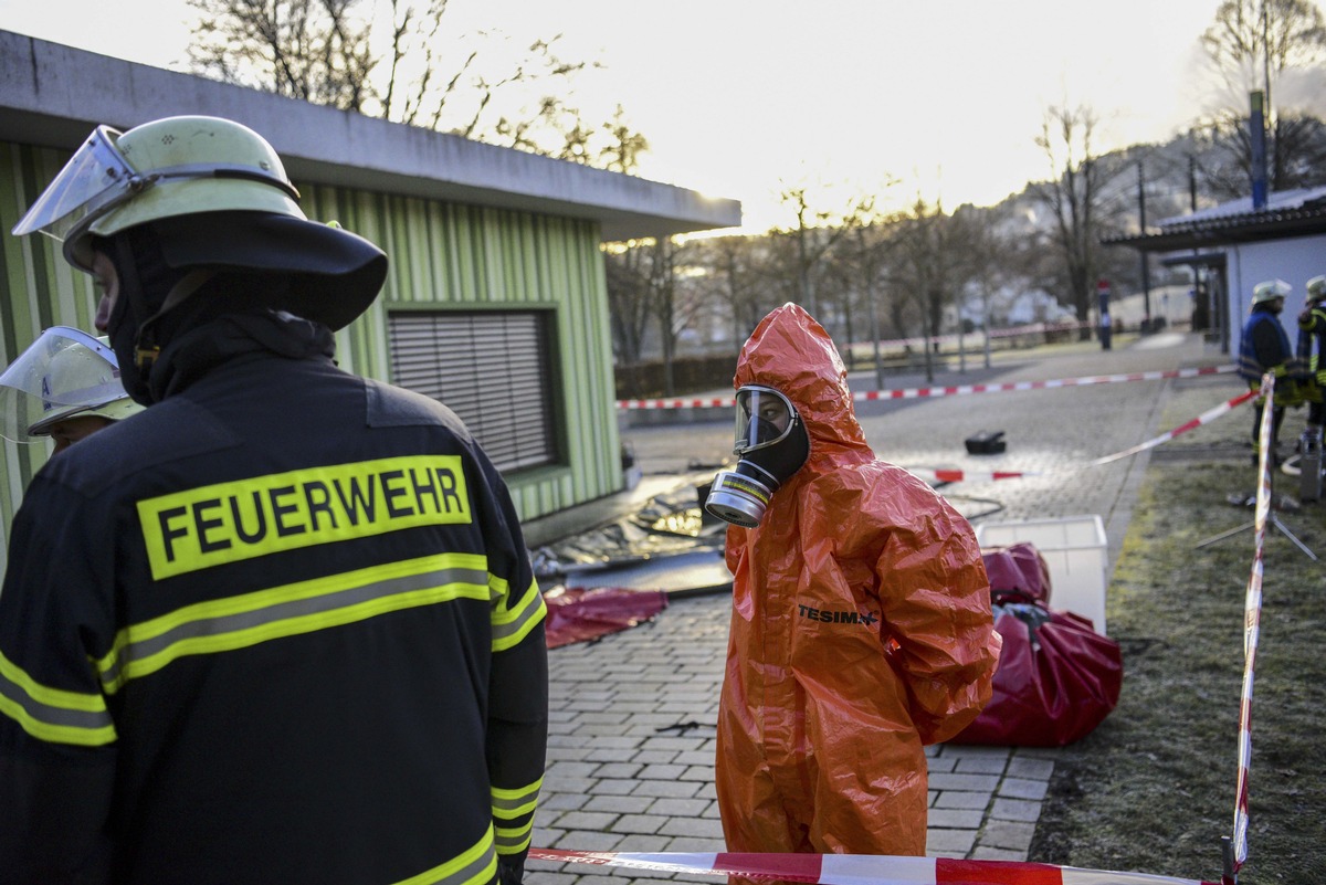 KFV-CW: Chlorgasalarm im Badepark Nagold - Keine verletzten Personen