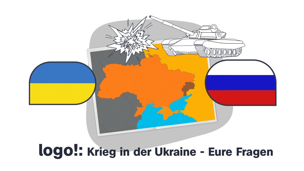 Viele Fragen von Kindern: &quot;logo!&quot; mit Sondersendung zum Krieg in der Ukraine