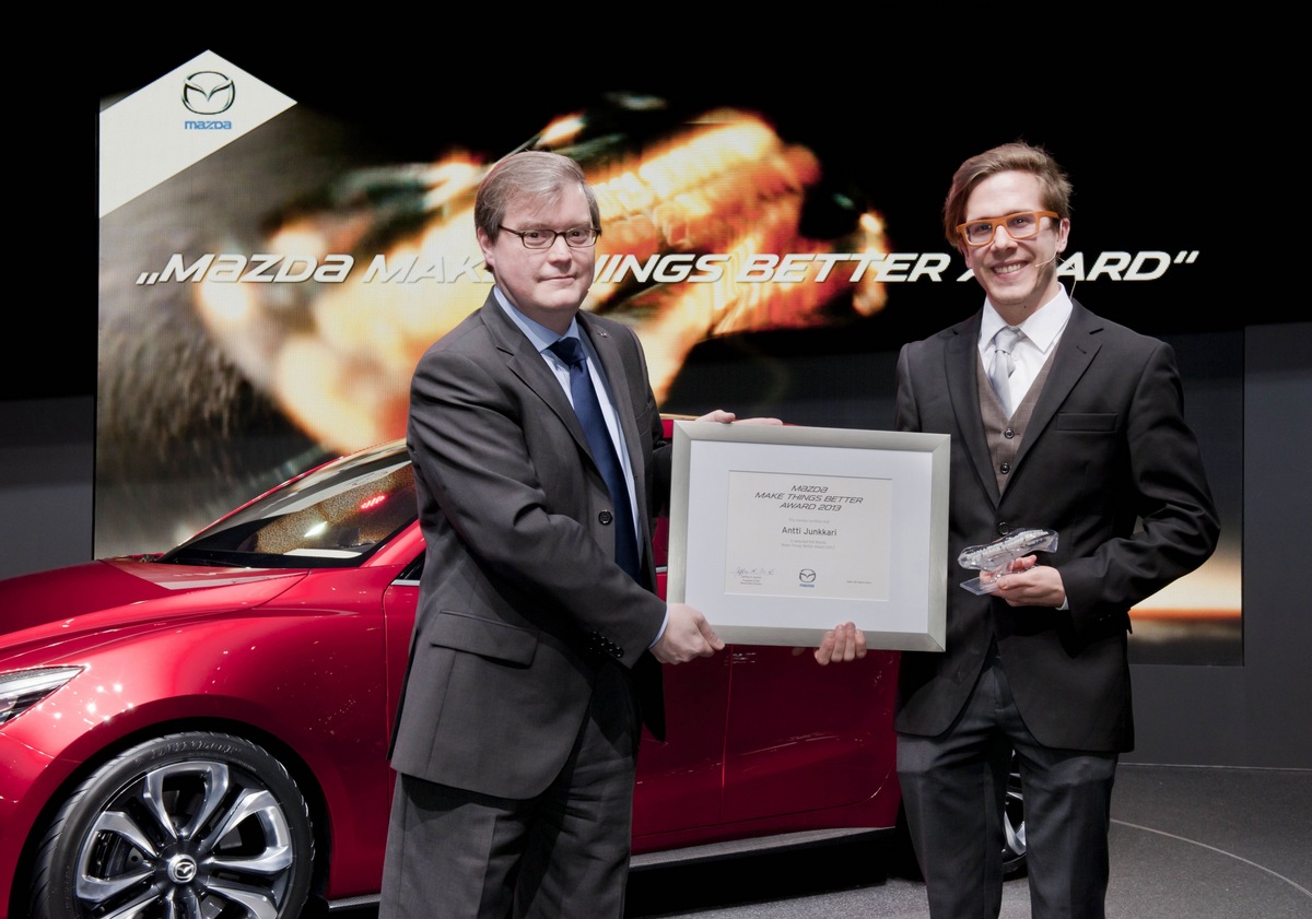 Mazda verleiht &quot;Make Things Better Award&quot; (FOTO)