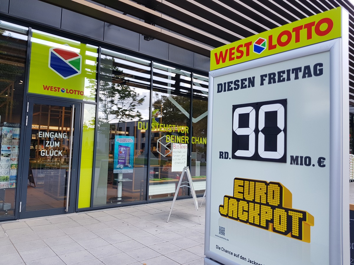 Mega-Jackpot von 90 Millionen Euro