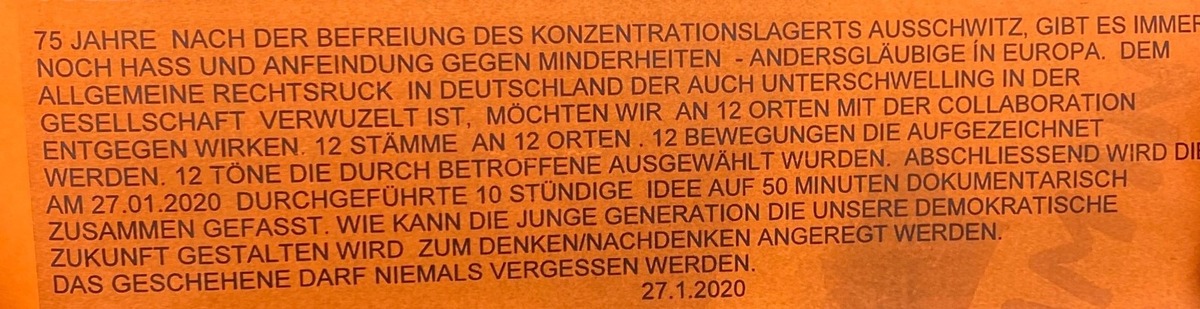 POL-DO: &quot;Kunstaktion&quot; beschäftigt die Soko Rechts der Dortmunder Polizei