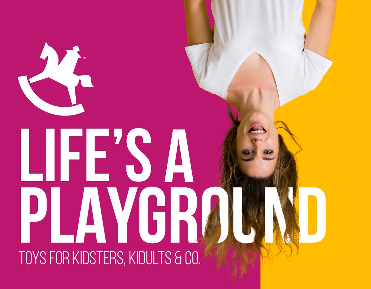 Toys for Kidsters, Kidults &amp; Co. - Große Bühne auf der Spielwarenmesse 2024 / Life&#039;s a Playground: Neues Special mit vier Kategorien / Spielende Erwachsene als stark wachsende Zielgruppe