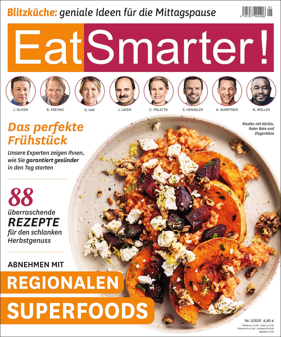 EAT SMARTER Heft 5/2021 – das perfekte Frühstück für jedes Ziel sowie Abnehmen mit der nordischen Diät