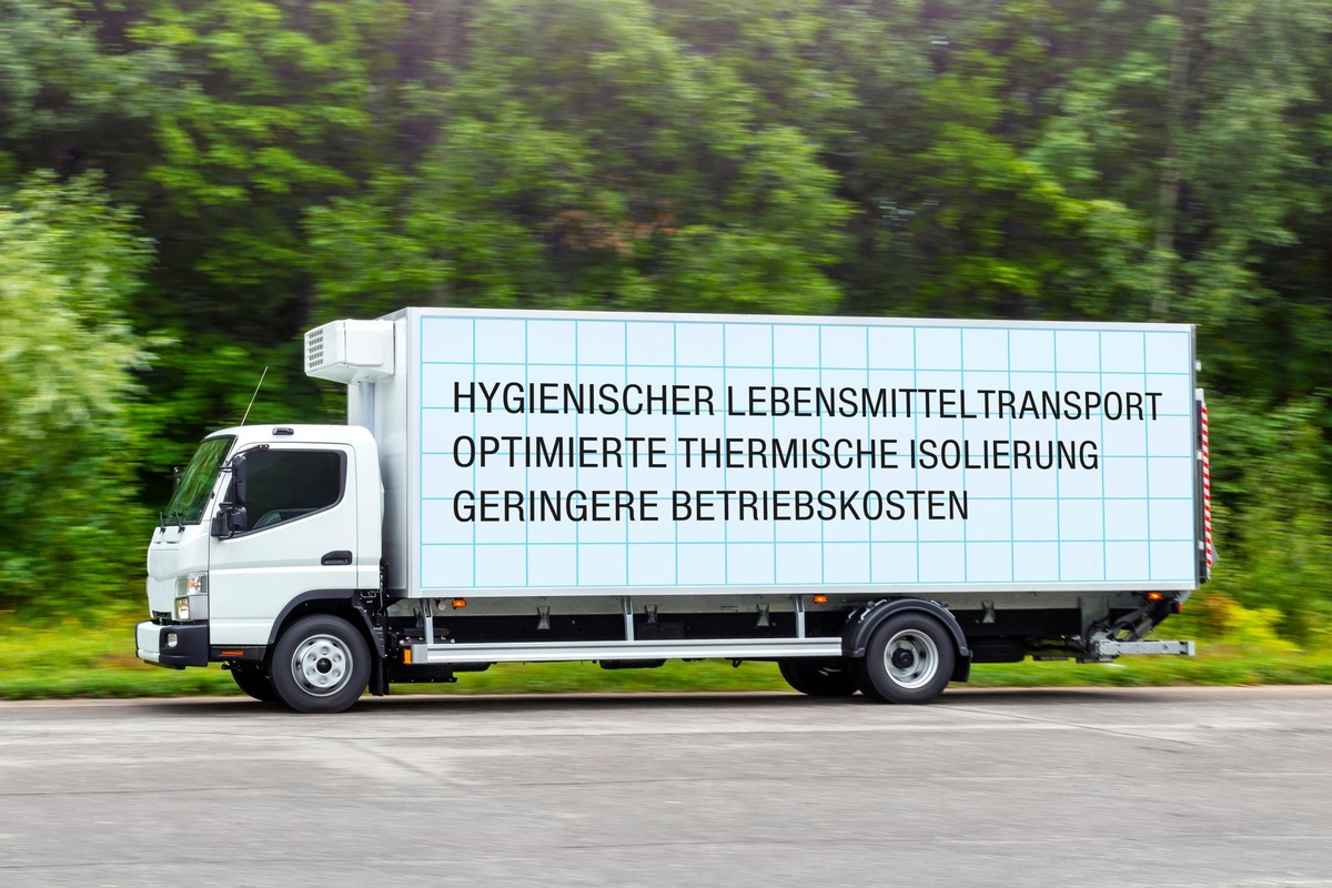 LAMILUX Composites: Profimaterial für den Lebensmitteltransport