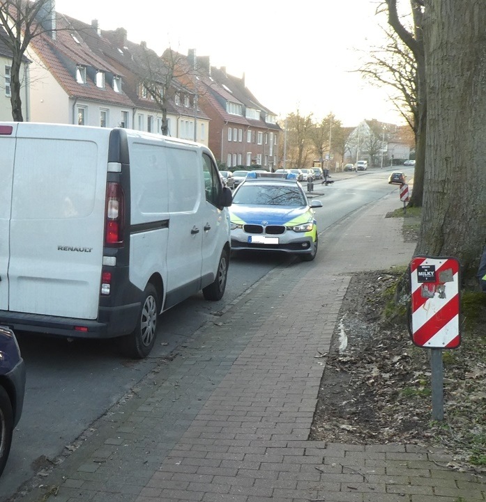 POL-MS: Auf schmalem Radweg überholt - Zwei Verletzte