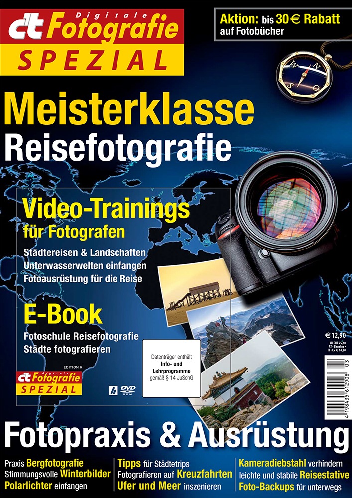 c&#039;t Fotografie Meisterklasse Reisefotografie / Reisebilder richtig in Szene setzen