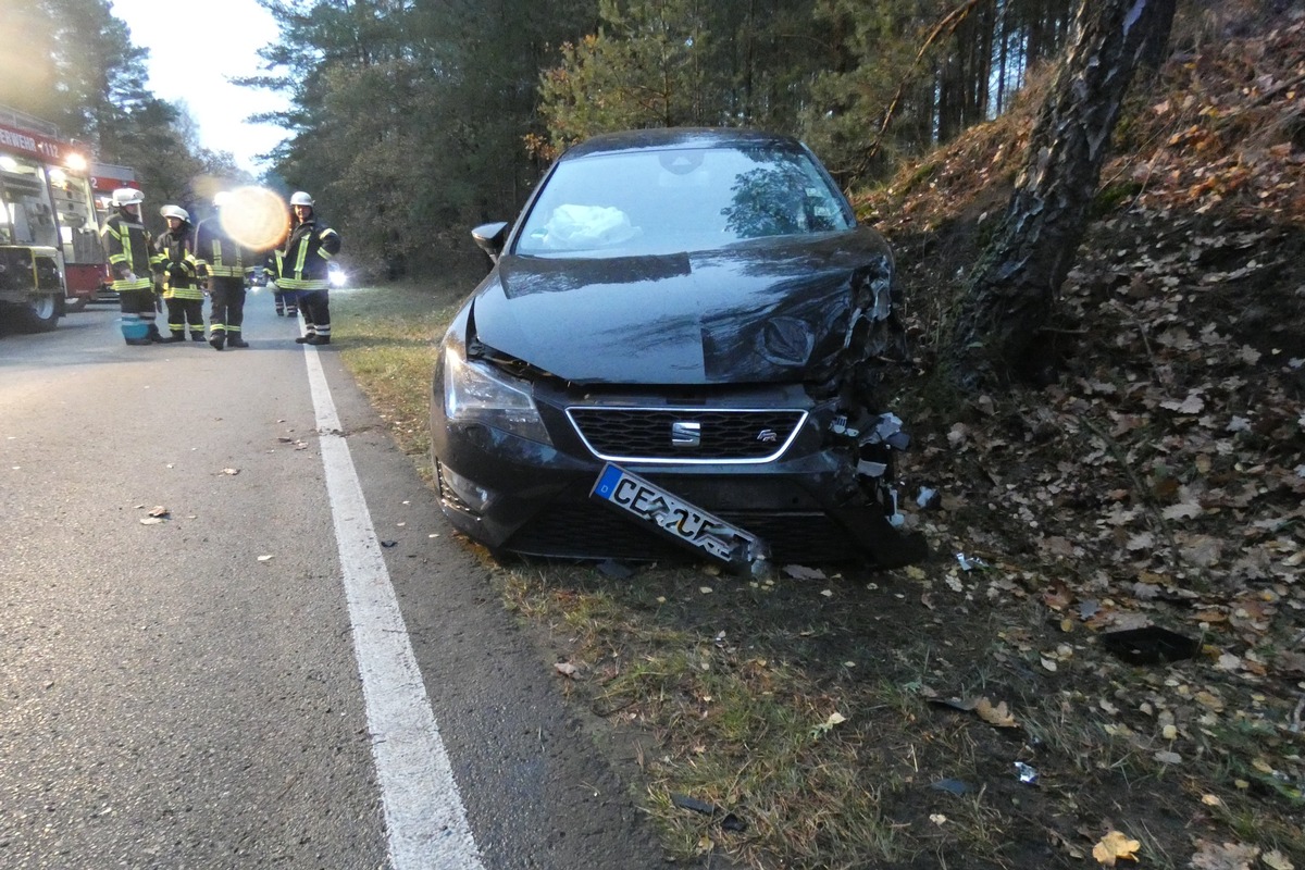 POL-CE: Verkehrsunfall auf L298