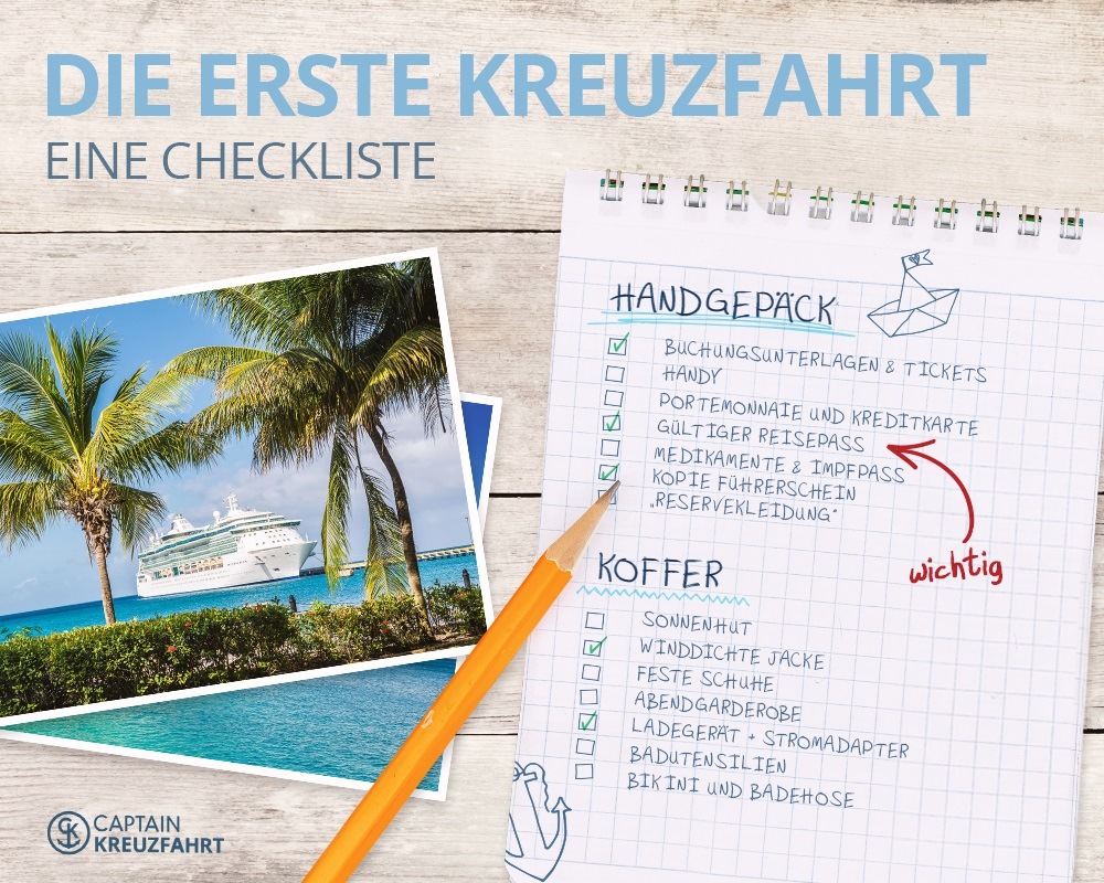 Packtipps für die nächste Kreuzfahrt