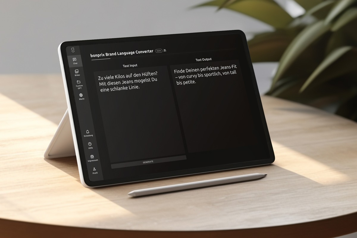 Mit Künstlicher Intelligenz zur einheitlichen Markensprache: bonprix setzt eigenentwickelten Brand Language Converter ein