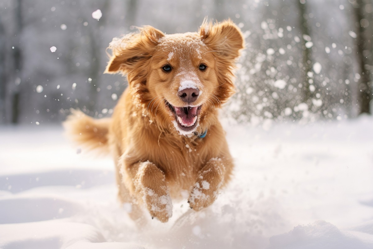 Gassi gehen bei Schnee und Eis: Hundepfoten im Winter schützen