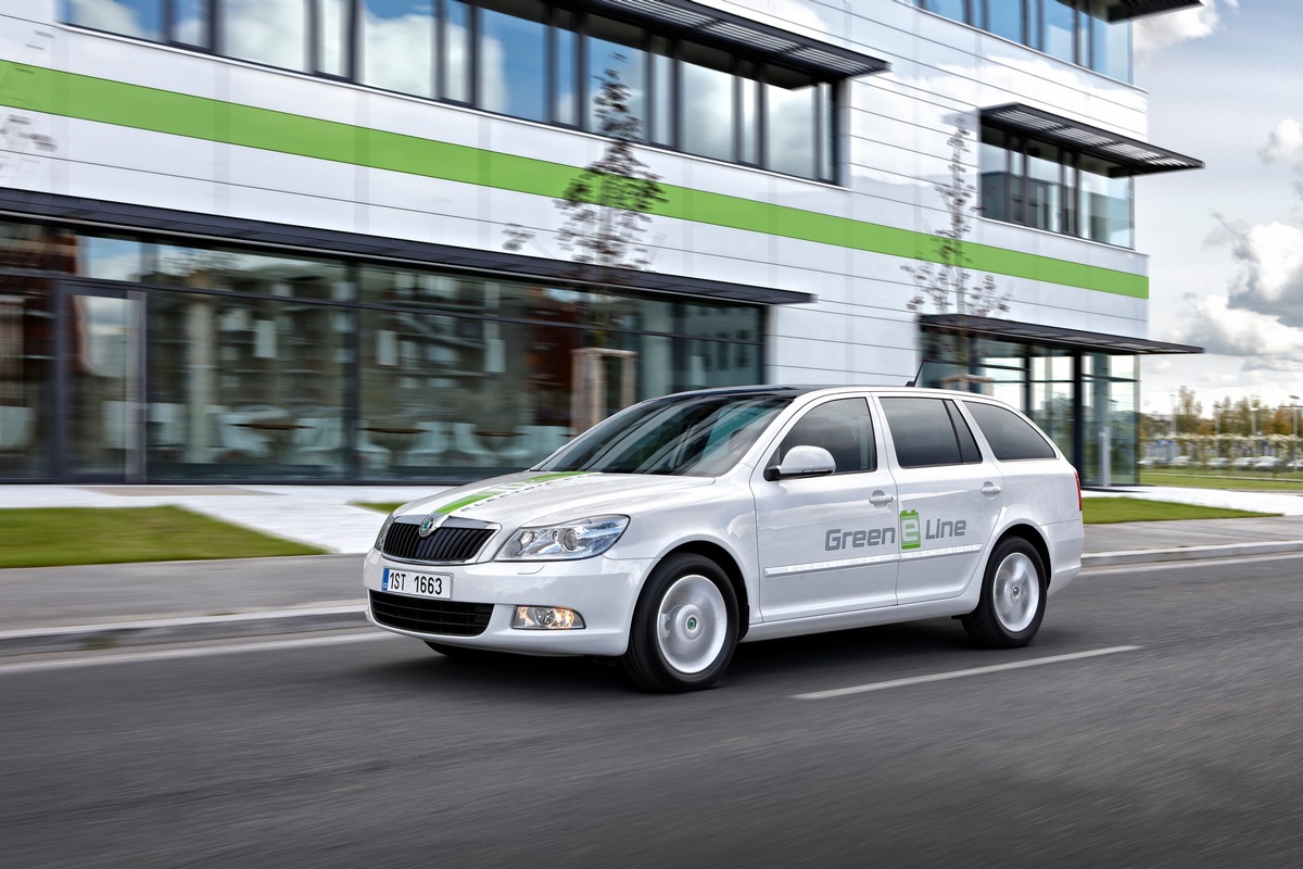 Elektrische Mobilität: SKODA startet Testbetrieb mit Octavia Green E Line (mit Bild)