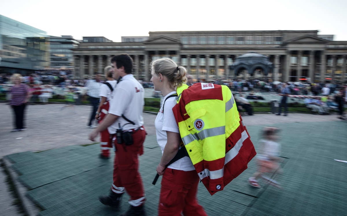 29.600 Stunden im Einsatz während des Kirchentages / Tausende Besucher nutzten Hilfeleistungen der Johanniter