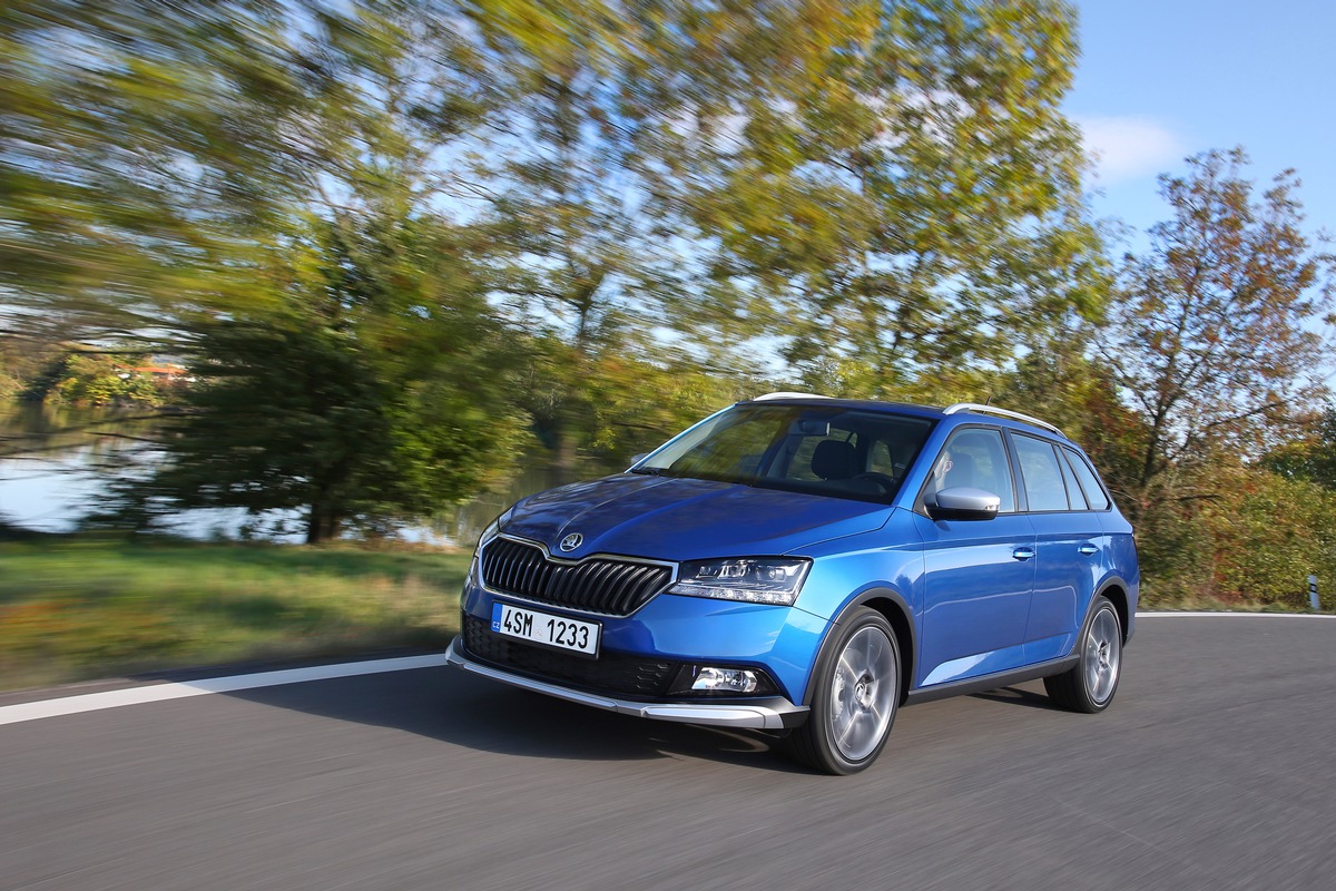 SKODA FABIA COMBI SCOUTLINE - sportlich robuster Auftritt im Offroad-Look (FOTO)