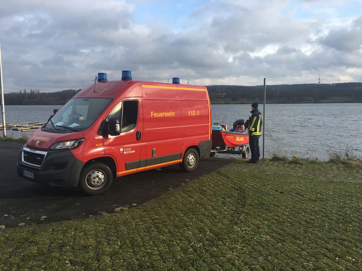 FW-BO: Tierrettung auf dem Kemnader See