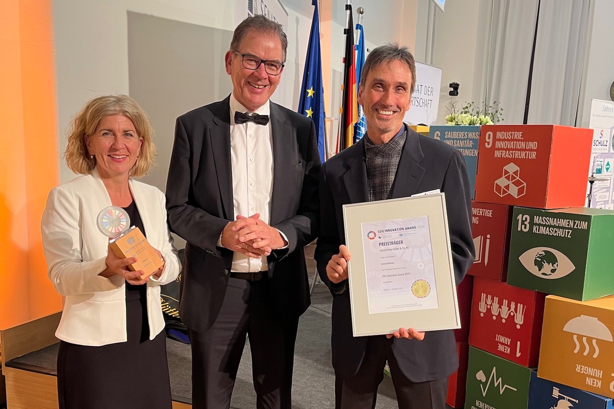 Alfred Ritter GmbH erhält SDG Innovation Award