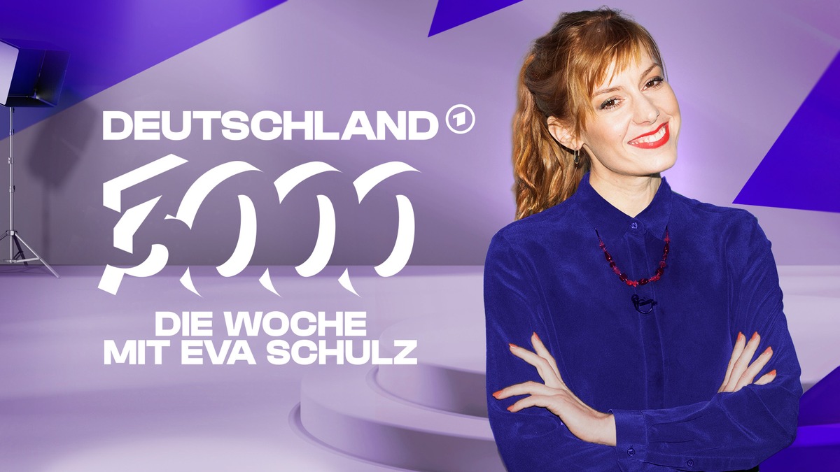 SWR / &quot;Deutschland3000 - Die Woche mit Eva Schulz&quot; / Ab 16. März in der ARD Mediathek