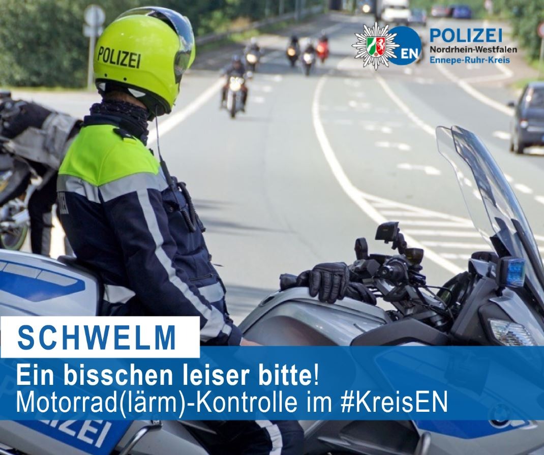 POL-EN: Motorradkontrollen in Schwelm